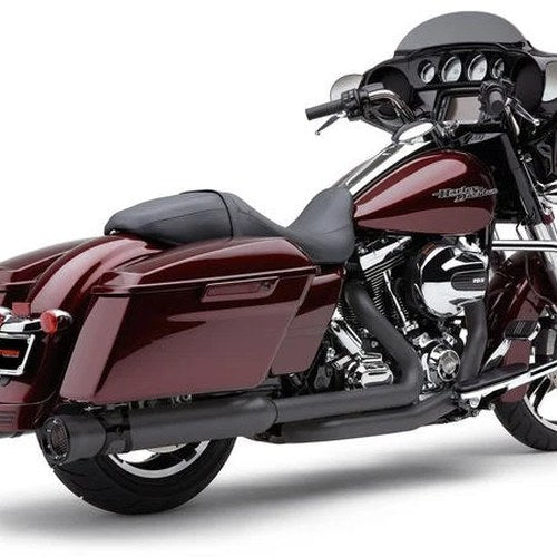 Cobra Race Pro Slip-On Mufflers Black #6216RB Harley Davidson