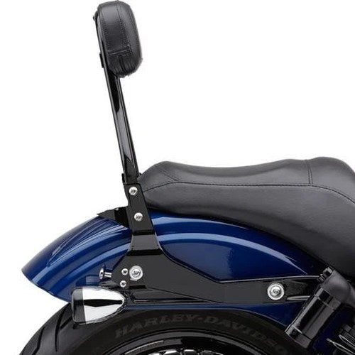 Cobra Detachable Backrest Black #602-2004B Harley Davidson Dyna