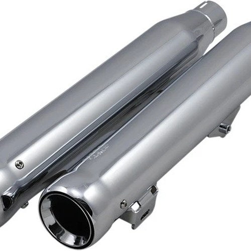 Cobra 3" Neighbor Hater Slip-On Mufflers Chrome #6049 Harley Davidson Dyna