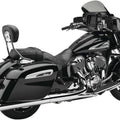 Cobra Dual-Cut Neighbor Hater Slip-On Mufflers Chrome #5206 Indian