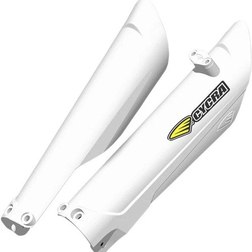 Cycra Fork Guards White #1CYC-6905-42 KTM