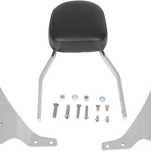 Cobra Standard Sissy Bar Square Chrome for Honda VTX1800C/VTX1800F/VTX1300C