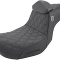 Saddlemen Sdc Performance Gripper Seat With Backrest 283964 Harley Davidson Dyna