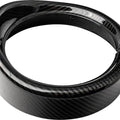 SlyFox Headlight Trim With Visor Glossy Carbon Fiber Harley Davidson Road King