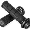 Odi Hart-Luck Signature V-Twin Lock-On Grips Black/Black #V31HTW-BB-B