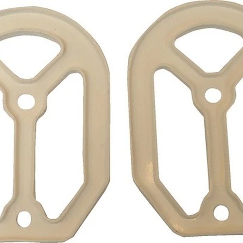 Drag Specialties Qualifier Footpeg Inserts White