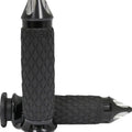 Avon Grips Diamond Contour Spike Grips Black #DIA-65-AN-FL-SP Harley Davidson