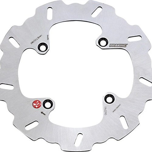 Braking Fixed Brake Rotor Rear #YA22RID Yamaha YZ80/YZ85