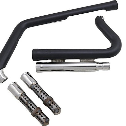 Cobra Speedster 909 Full Exhaust System Black #6711B Harley Davidson