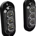 Denali T3 Modular Switchback LED Signal Pods with Red/Amber Lights