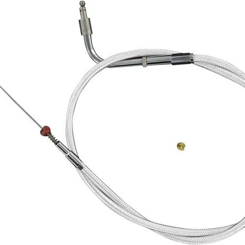 Barnett Pull Throttle Cable Platinum #112608 Harley Davidson