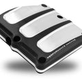 Performance Machine Scalloped Top Transmission Cover Platinum Cut #0203-2018-BMP