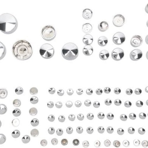 DS Deluxe Bolt Cover Kit Chrome Harley Davidson Sportster #144277