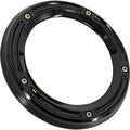 Trask Assault Derby Cover Gloss Black #TM-0040BK Harley Davidson