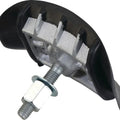 Moose Aluminum Rim Lock 2.50" Black/Silver