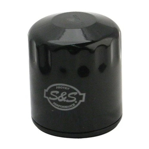 S&S Low-Restriction Oil Filter Black #31-4103A Harley Davidson