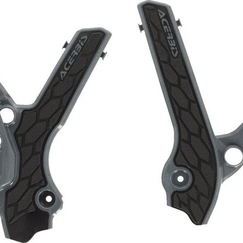 Acerbis X-Grip Frame Guards Silver for Suzuki DR-Z400S/DR-Z400SM/DR-Z400E