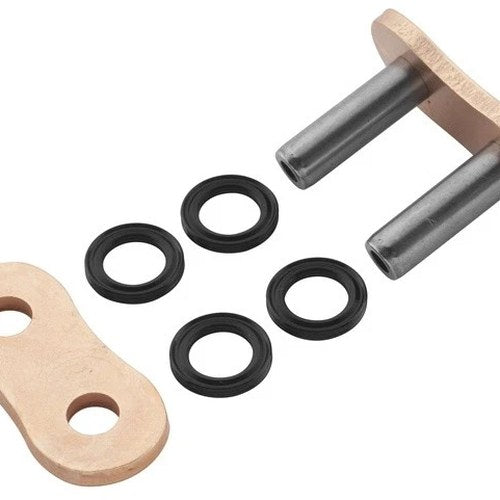 EK 520 ZVX3 Rivet-Type Chain Master Link Gold