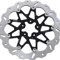 Galfer Std Floating Wave Front Left Brake Rotor w/Aluminum Carrier #DF787CWI