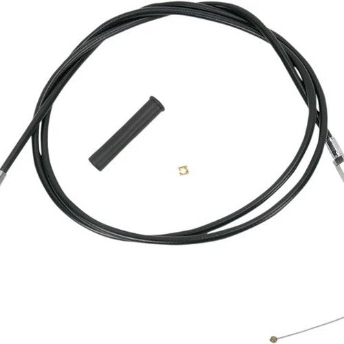 DS Black Vinyl Alternate Length Throttle Cable 24-1/2" Black #211702