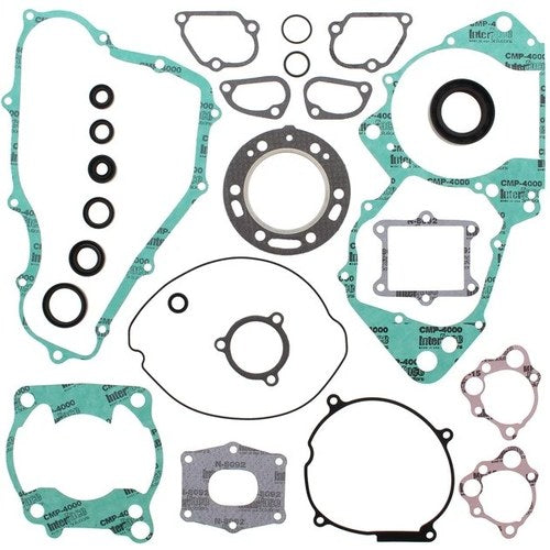 Vertex-Winderosa Complete Gasket Kit with Oil Seals for Honda CR250R 1988