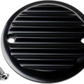 Joker Machine Finned Point Cover 2-Hole Black #02-98-1 Harley Davidson
