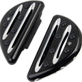 Arlen Ness Deep Cut Peg Mount Floorboards Passenger Male Mount Black #06-834