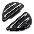 Arlen Ness Deep Cut Passenger Floorboards Black #06-867 Harley Davidson