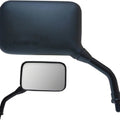 Parts Unlimited AX Mirror Right 4" Stem Black
