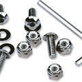 Motion Pro Chrome License Plate Frame Hardware 4-Pack