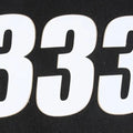 Dcor SX Plate Number #3 4"H White 3-Pack