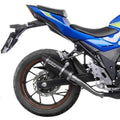 Leo Vince GP Corsa Evo Slip-On Exhaust Stainless/Carbon/Technopolymer #3387E