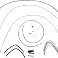 Burly Cable/Brake Line Kit for 14" Gorilla Bars B30-1062 Harley Davidson Softail