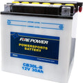 Wps Fire Power CB30L-B Battery #CB30L-B Harley Davidson