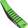 Dcor Ribbed Seat Cover Black/Green for Kawasaki KX450F/KX250F 4-Stroke
