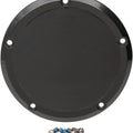 Drag Specialties Derby Cover 5-Hole Gloss Black Harley Davidson