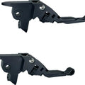 Psr Anthem Pro Adjustable Lever Set Black Harley Davidson Ultra Glide 2014-2016