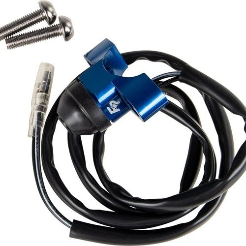Fire Power Billet Space Saver Perch Mount Kill Switch Blue