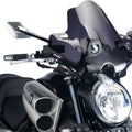Puig Naked Sport Windscreen Dark Smoke #4952F for Yamaha VMX1700 Vmax 2009-2016