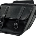 Willie & Max Braided Standard Slant Saddlebags