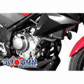 Shogun No-Cut Frame Sliders Black #750-3129 for Honda CB300F 2015-2016