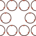 James 3-Hole Derby Cover Gaskets Paper 10-Pack #JGI-25416-70-X Harley Davidson