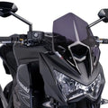Puig Naked Sport Windscreen Dark Smoke #6401F for Kawasaki Z800 ABS 2016