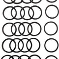 James Pushrod Cover to Tappet Guide Quad Seals 25-Pack #JGI-11133-A