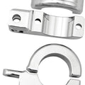 HardDrive Footpeg Mounting Clamps 1.5" Chrome