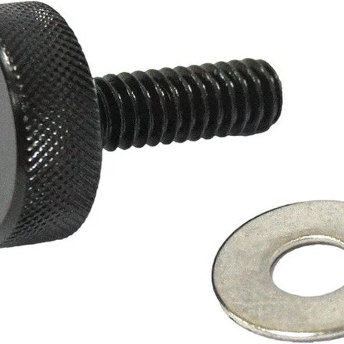 HardDrive Knurled Seat Knob 1/4"-20 Black