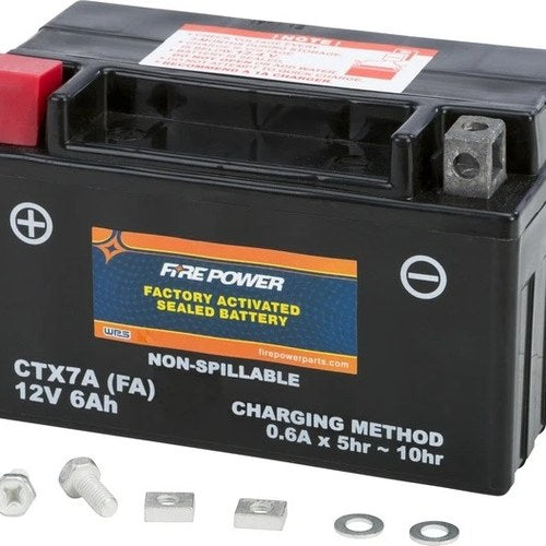 Fire Power Factory Activated Sealed Battery fits Yamaha YJ125 Vino 125 2004-2009
