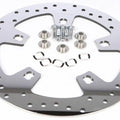 HardDrive Drilled Touring Front Brake Rotor Polished 144154 Harley Davidson