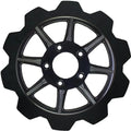 Lyndall Crown Cut Phoenix Rear Brake Rotor 11.8" Black #538-0327 Harley Davidson