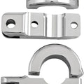 HardDrive Footpeg Mounting Clamps 1.25" Chrome